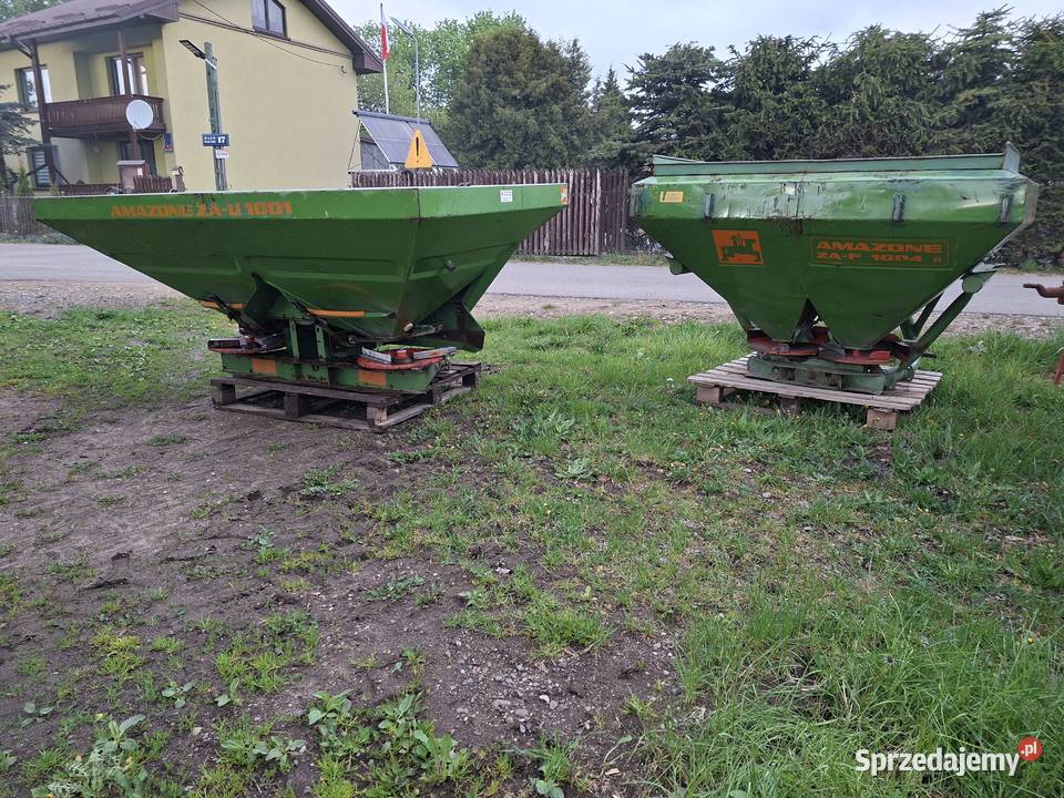 Rozsiewacz Amazone ZAU 1001 ZAF 1004 kuhn rauch Raczki