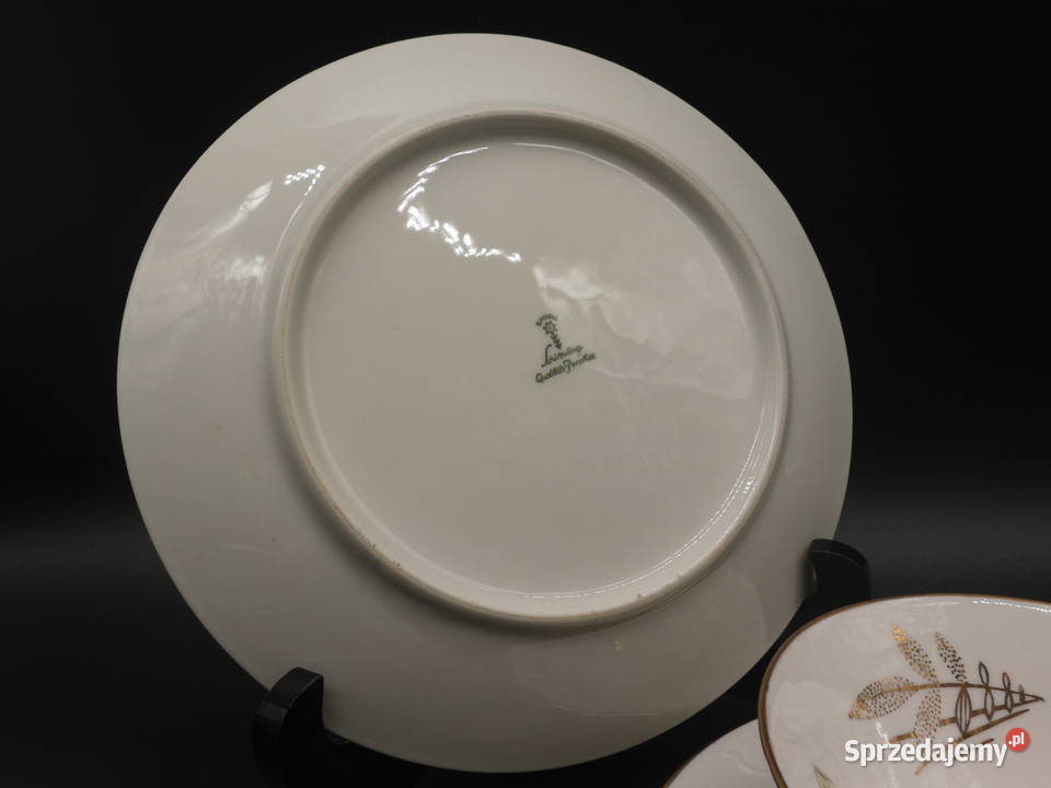 Zestaw śniadaniowy trio z porcelany wielkopolskie Raszków