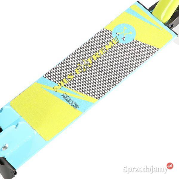 Hulajnoga Nils Extreme HL776 niebiesko zielona