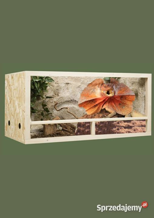 Terrarium z płyty OSB 150x80x80 Pięczkowo sprzedam