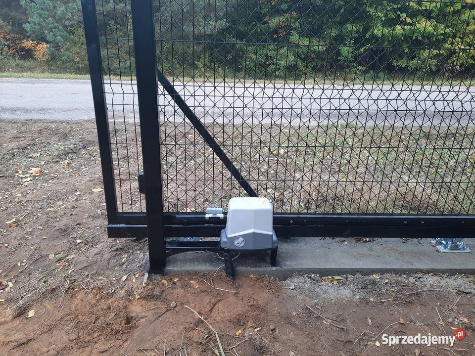 Automat do bramy z montażem przesuwna Warszawa