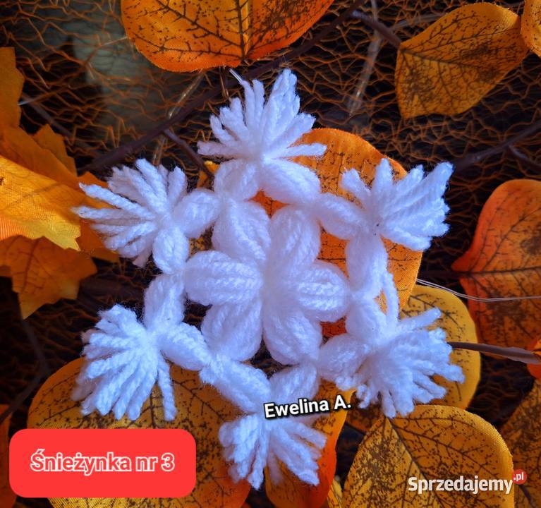 Śnieżynka gwiazdka ozdoba choinkowa Bombka Dębica