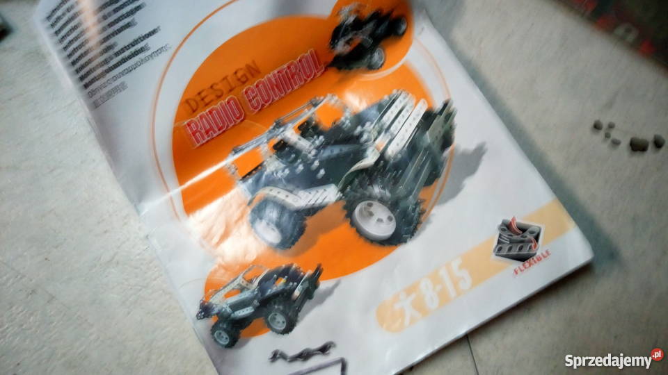 Meccano Set 8700 MODEL AUTA sterowanie radiowe Błaszki