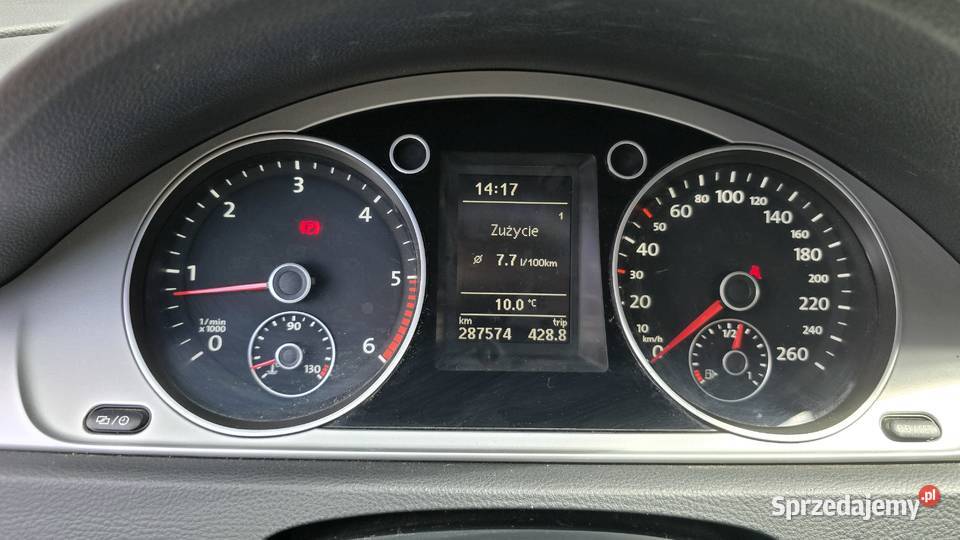 VW PASSAT B7 2013 16 TDI nieuszkodzony Siedlce