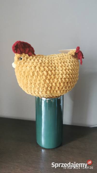 Złota kurka na szydełku mazowieckie