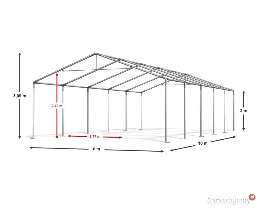 6x10x2m Namiot magazynowy przemysłowy hala Gdańsk sprzedam