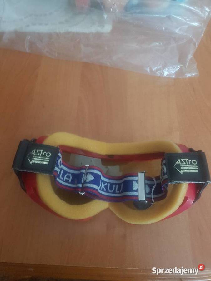 Okulary narciarskie stan nowy firmy Astro