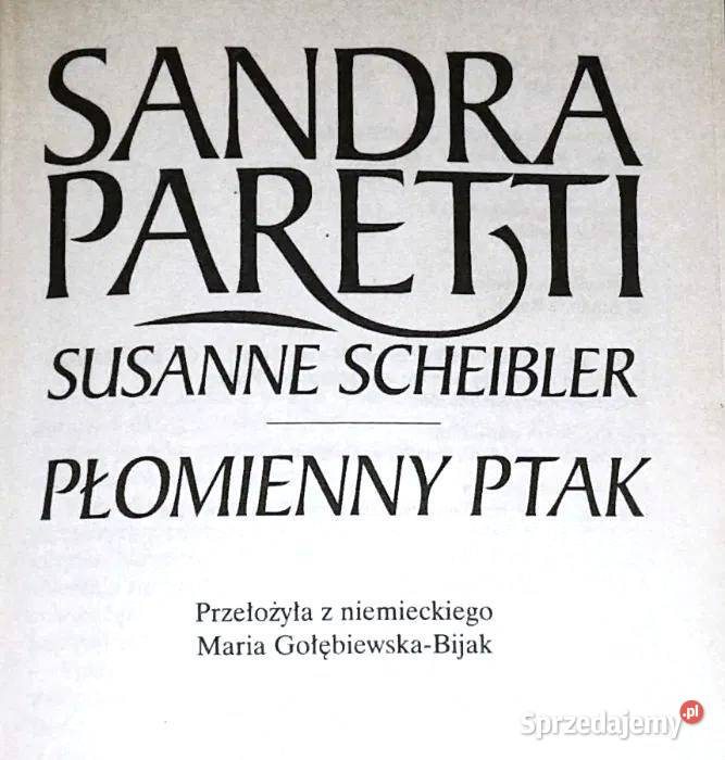 Płomienny ptak Sandra Paretti Chełm