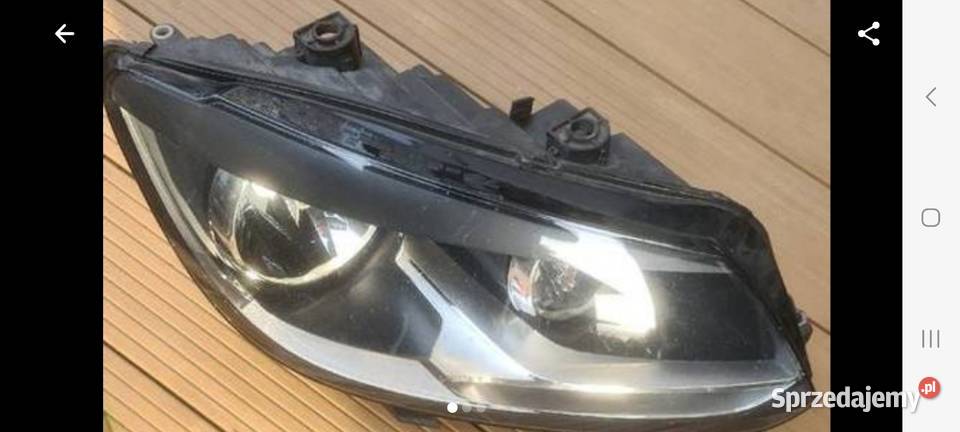 VW Touran 1T0 lampa przód Mińsk Mazowiecki
