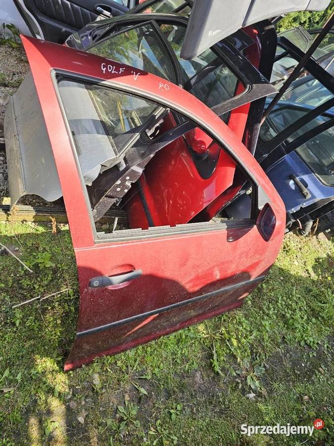 Drzwi golf 4 prawy przód Wólka Łagowska sprzedam