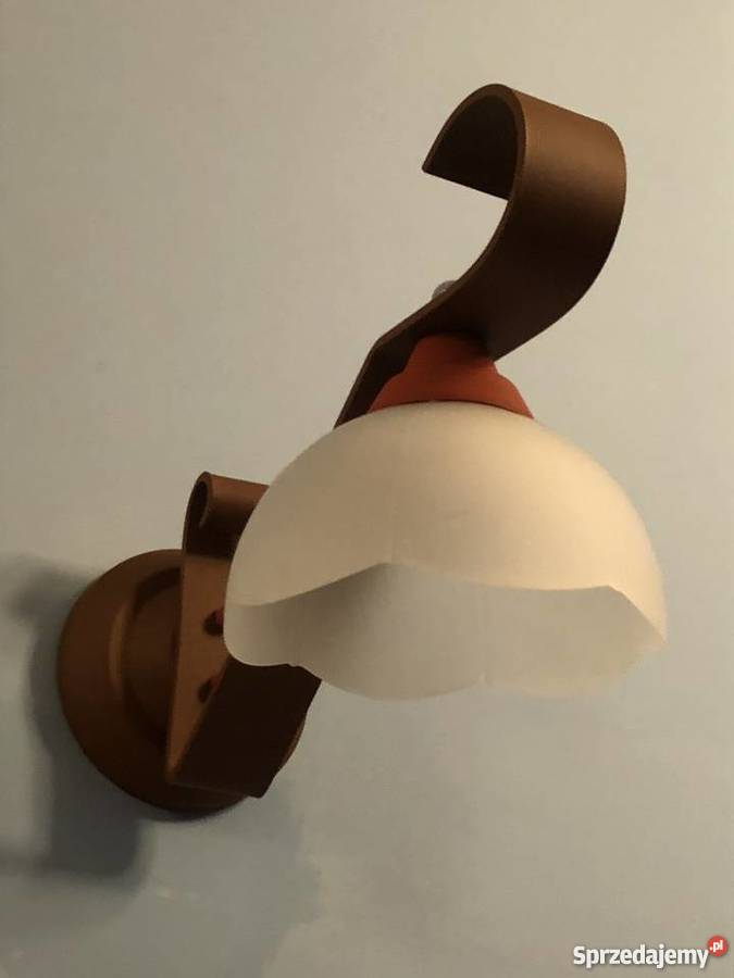 Kinkiet z kloszem metalowy Kwidzyn sprzedam