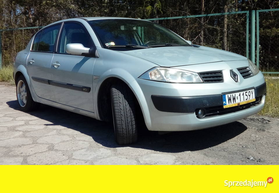 Renault Megane sedan 15DCi z 2004r Warszawa