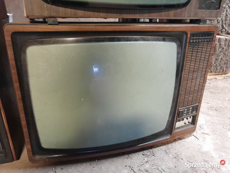 Stare telewizory kineskopy zabytek retro vintage Dąbrowa Górnicza