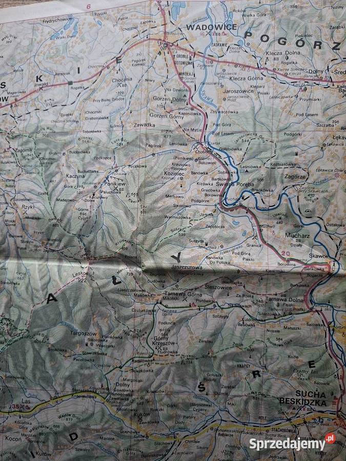 Beskid Mały 1 75 000 mapa turystyczna
