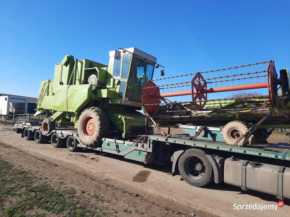 Claas Dominator 85 Sprowadzony pierwszego Wózek do header'a Kościerzyna