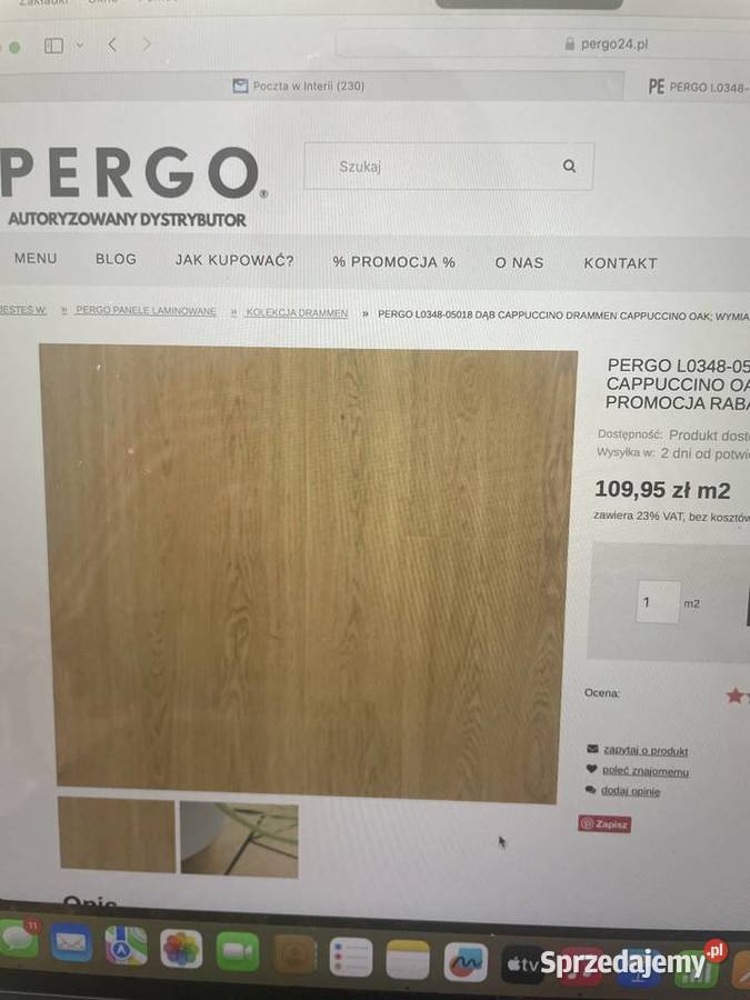 Panele Pergo cappucino Oak Warszawa