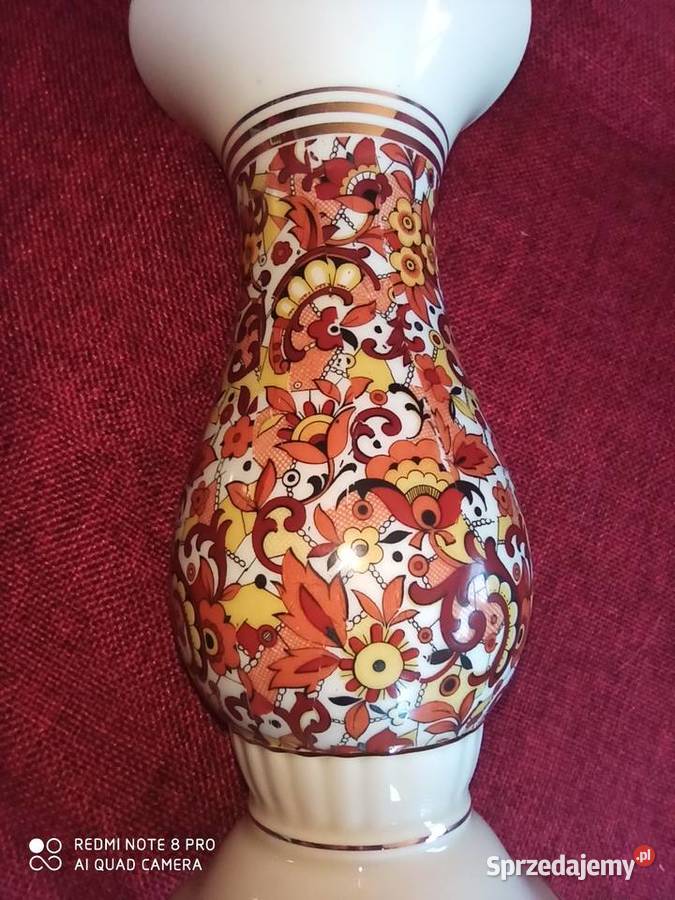 Wazon Schoenau Piękny fletowy kształt Gdańsk