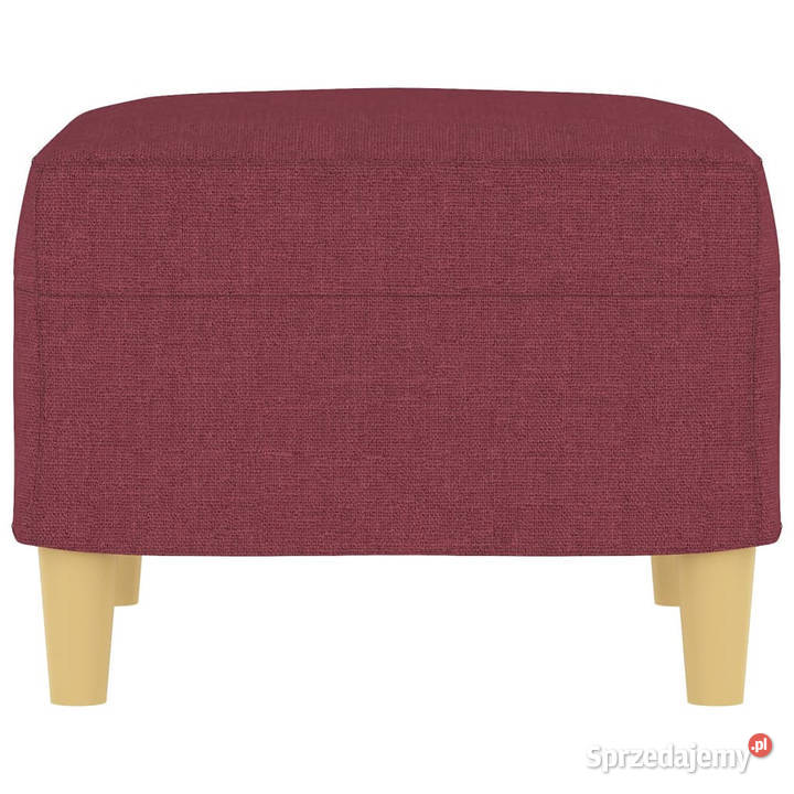 Podnóżek czerwone wino 60x50x41 tapicerowany Warszawa