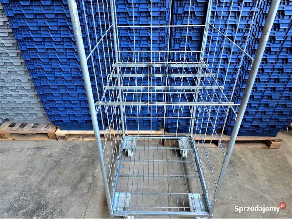 Wózek Kosz Magazynowy Transportowy Kurierski Dzierżoniów