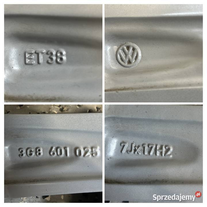 Oryginalne KOŁA FELGI 17 VW Arteon Passat B8 Wrocław
