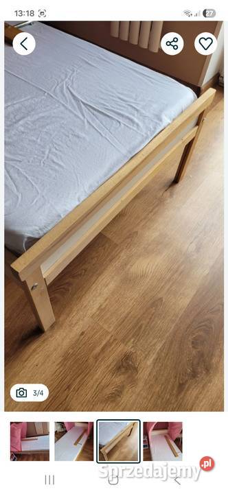 Ikea łóżko dziewczęce SNIGLAR Żukowo sprzedam