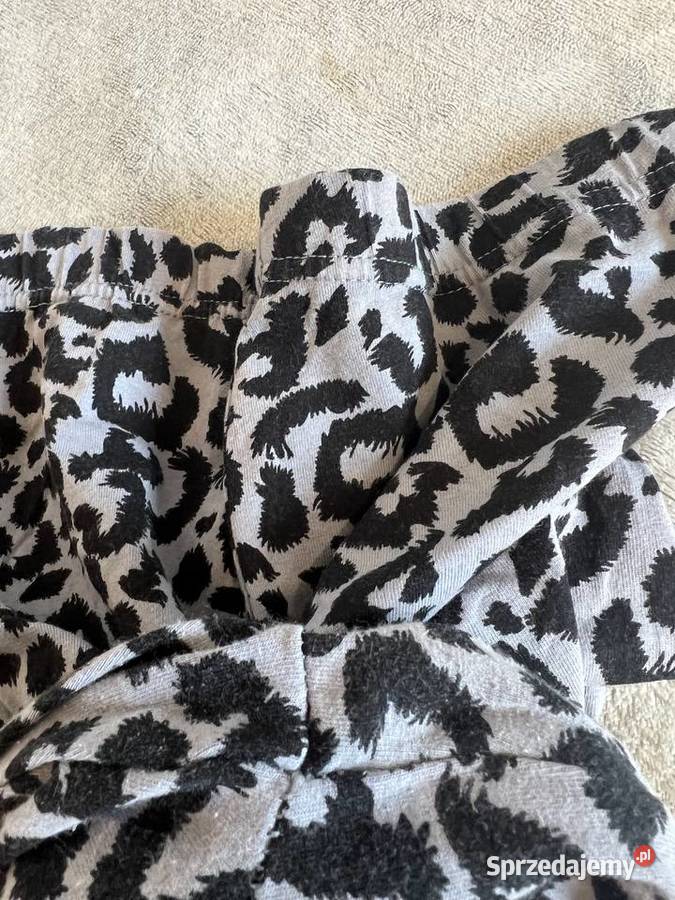 Legginsy getry spodnie w panterkę Jasło sprzedam