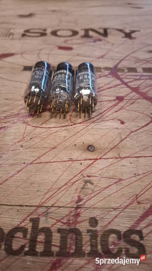 Siemens E80F zestaw 3 lamp Made in Germany