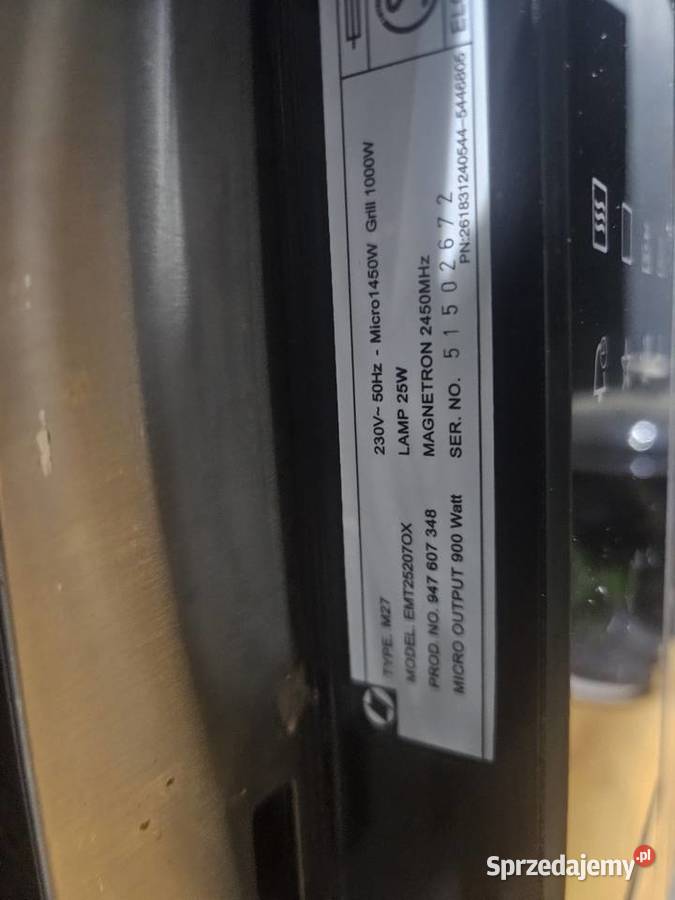 Electrolux piekarnik i kuchenka mikrofala Parczew