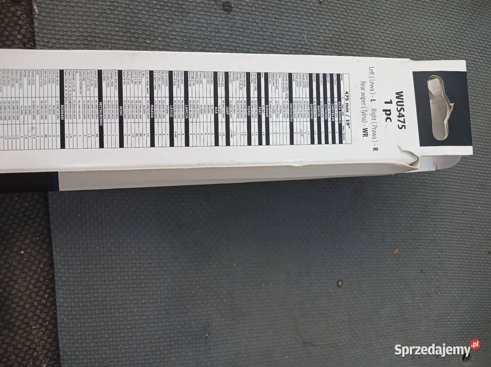 2 x Wycieraczka 475 mm 19 Oximo nowa silicone śląskie