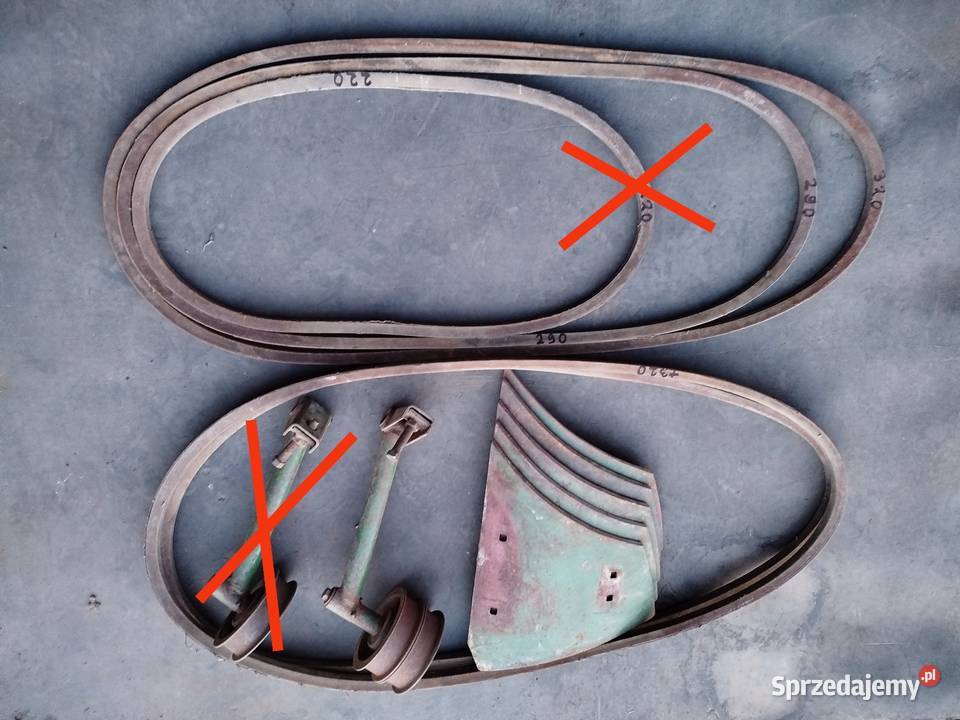 Pługofrezarka napinacz paski odkładnice Strzelno sprzedam