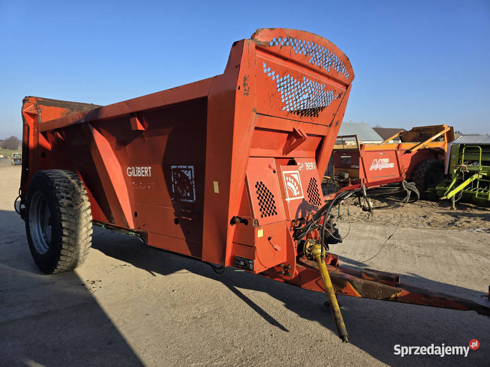 Rozrzutnik obornika GILIBERT HELIOS 15 m3