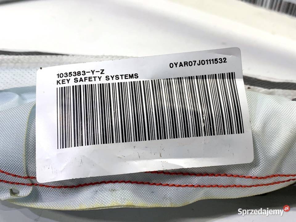 KURTYNA POWIETRZNA PRAWY SKODA FABIA III