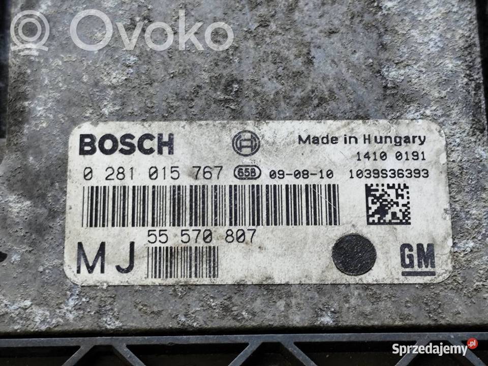 Opel Zafira B Astra H 19CDT STEROWNIK KOMPUTER