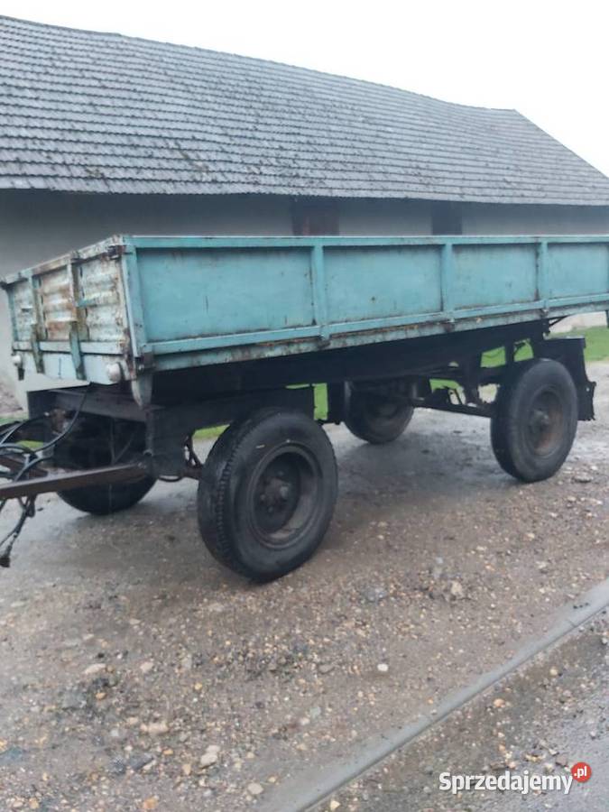 Przyczepa d 47 wywrotka nieuszkodzony Oświęcim