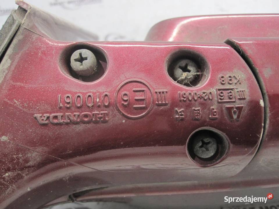 CIVIC VII 03r lusterko prawe 5 PIN ANGLIK osobowe