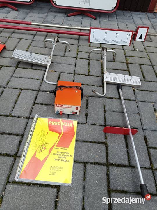 Przyrząd do geometrii kół Pko4 Biecz