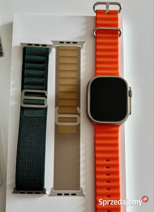 Apple Watch Ultra 2 TitaniumTan Alpine Loop M mazowieckie Konstancin-Jeziorna sprzedam