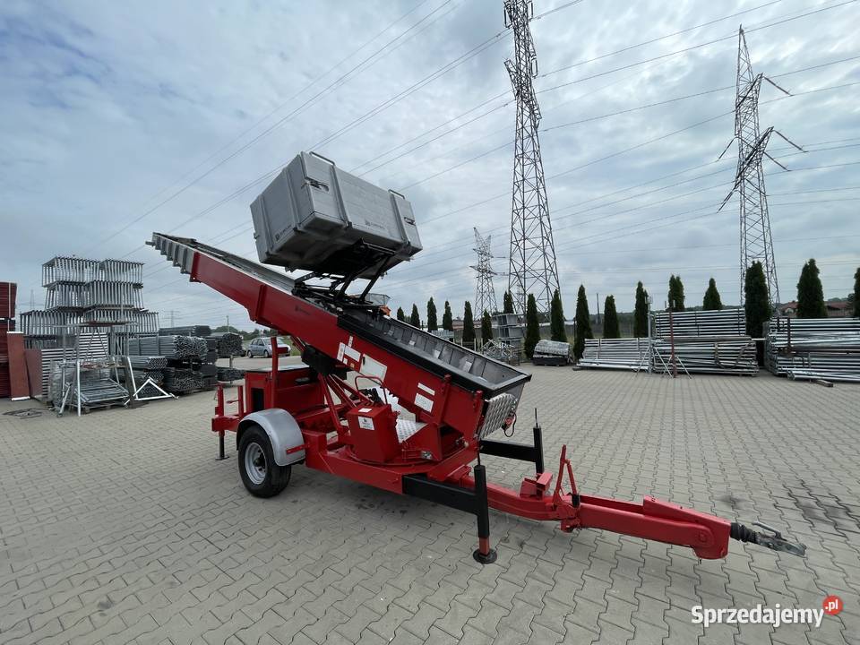 Winda dekarska TEUPEN 25 VH M4 drabina budowlana nie wielkopolskie Ślesin