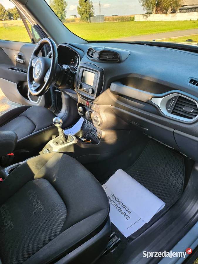 JEEP RENEGADE 16 Benzyna 110 S 1 WŁ bezwyp relingi dachowe Renegade