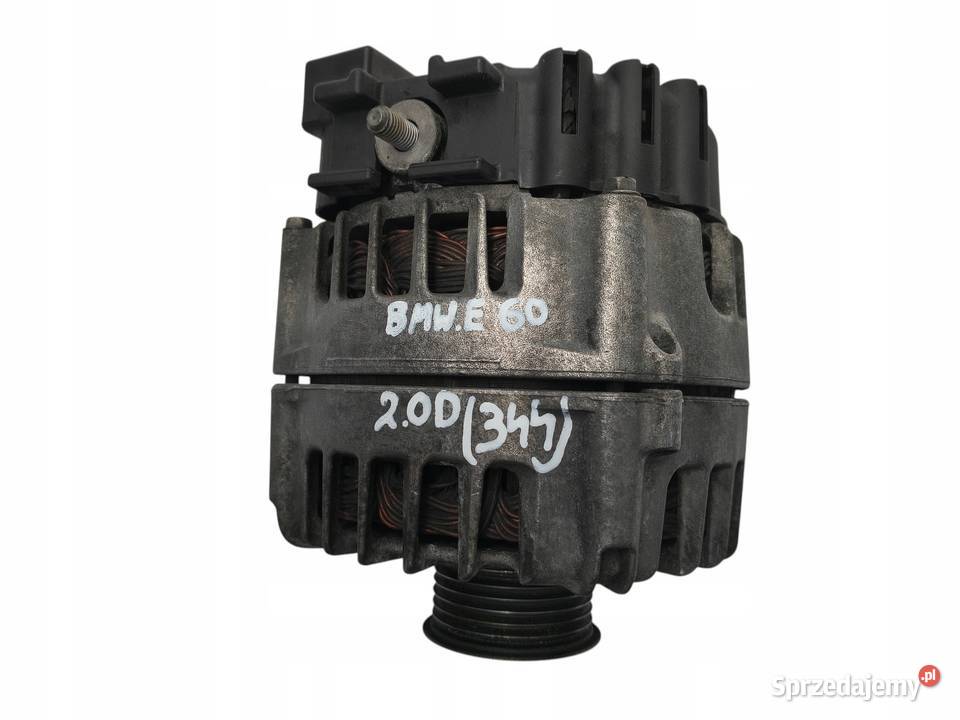 ALTERNATOR Valeo BMW E60 E61 20d 20 Diesel 180A Układ elektryczny silnika Chełm