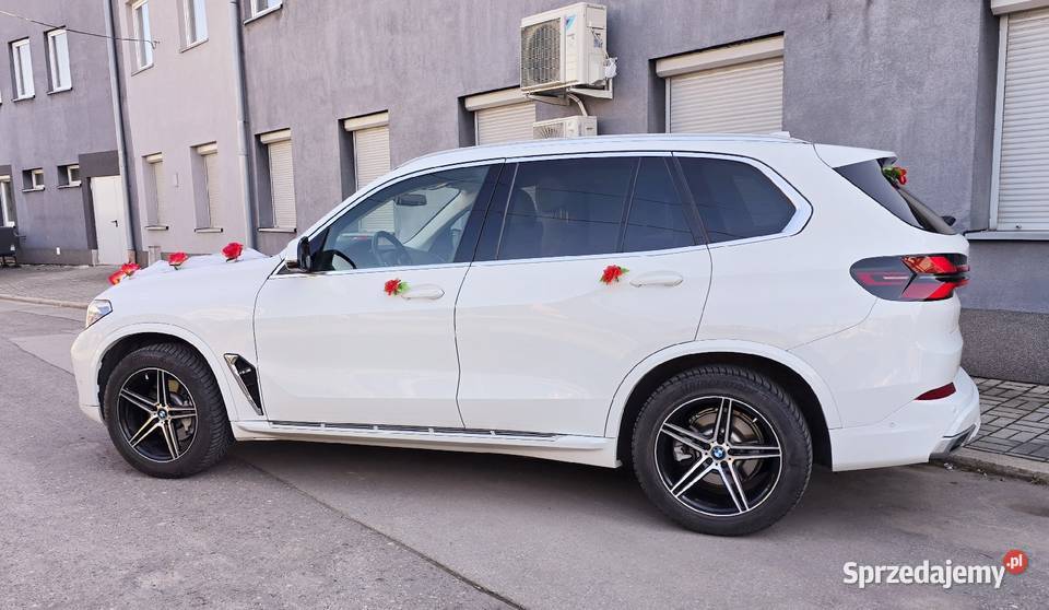 BMW X5 4X4 Nowe Auto do Ślubu Samochód na Wesele Kraków