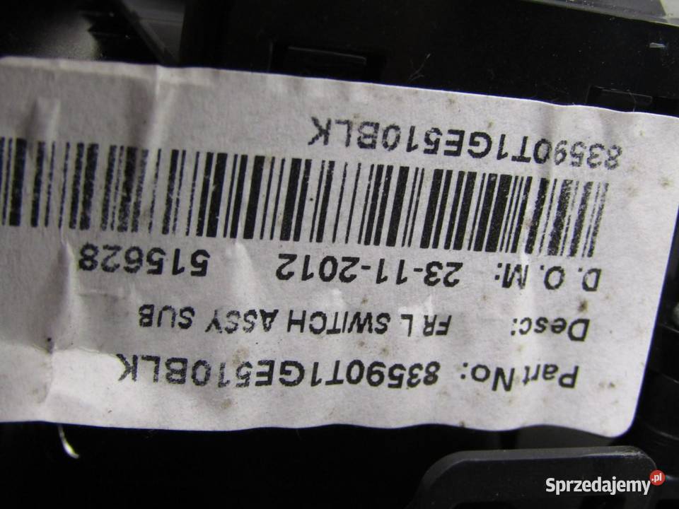 PANEL PRZEŁĄCZNIK SZYB PRAWY PRZÓD HONDA CRV CRV sprzedam