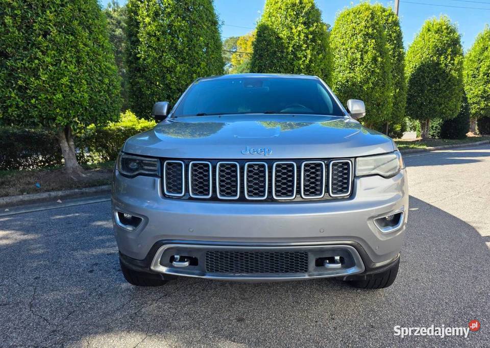 Jeep Grand Cherokee 2018 Luksusowy SUV z nieuszkodzony Wrocław