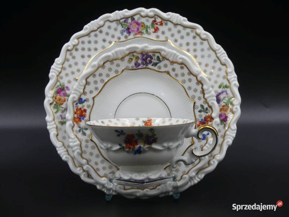 Komplet śniadaniowy Sorau Żary stan niemal Poznań