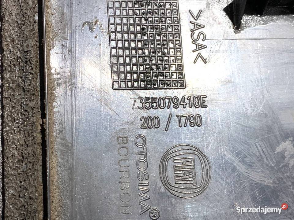 LISTWA BLENDA DRZWI PRAWY TYŁ FIAT DOBLO II sprzedam