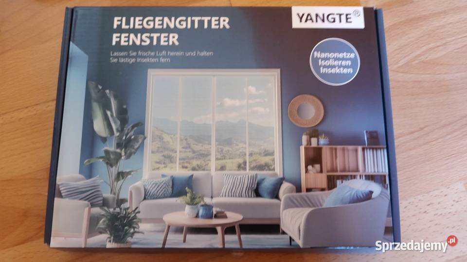 yangte moskitiera do okna 150x180 sprzedam