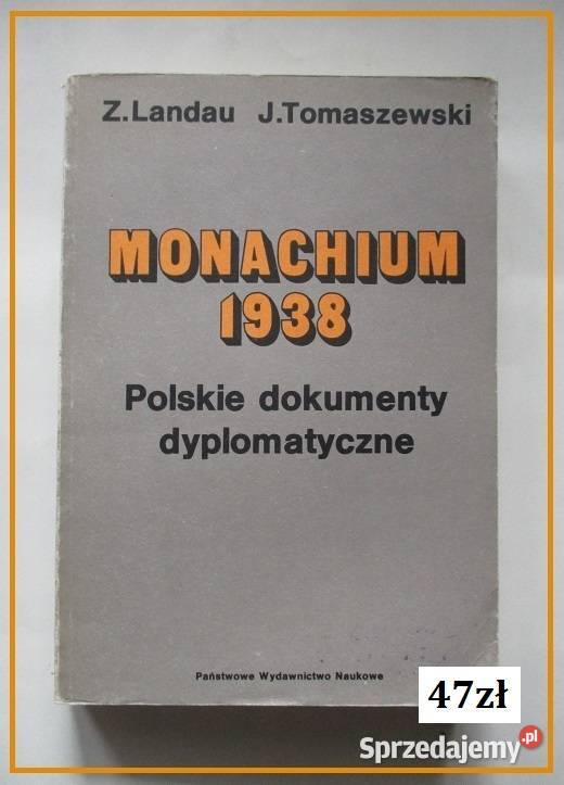 Monachium 1938 Polskie dokumenty Łódź