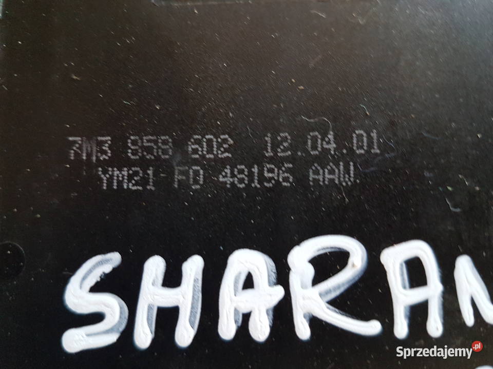 VW SHARAN ALHAMBRA MK1 LIFT UCHWYT NA KUBEK Na kubek wielkopolskie Turek