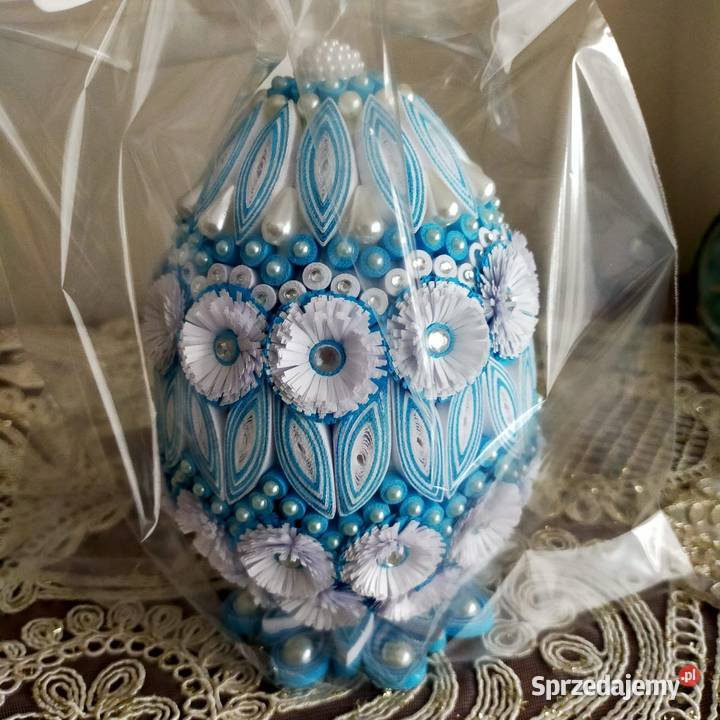 Jajka wielkanocne ręcznie robione quilling małopolskie Kraków