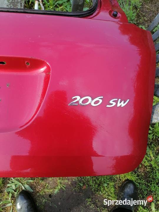 Klapa bagażnika peugeot 206sw EKQ osobowe Rokietnica